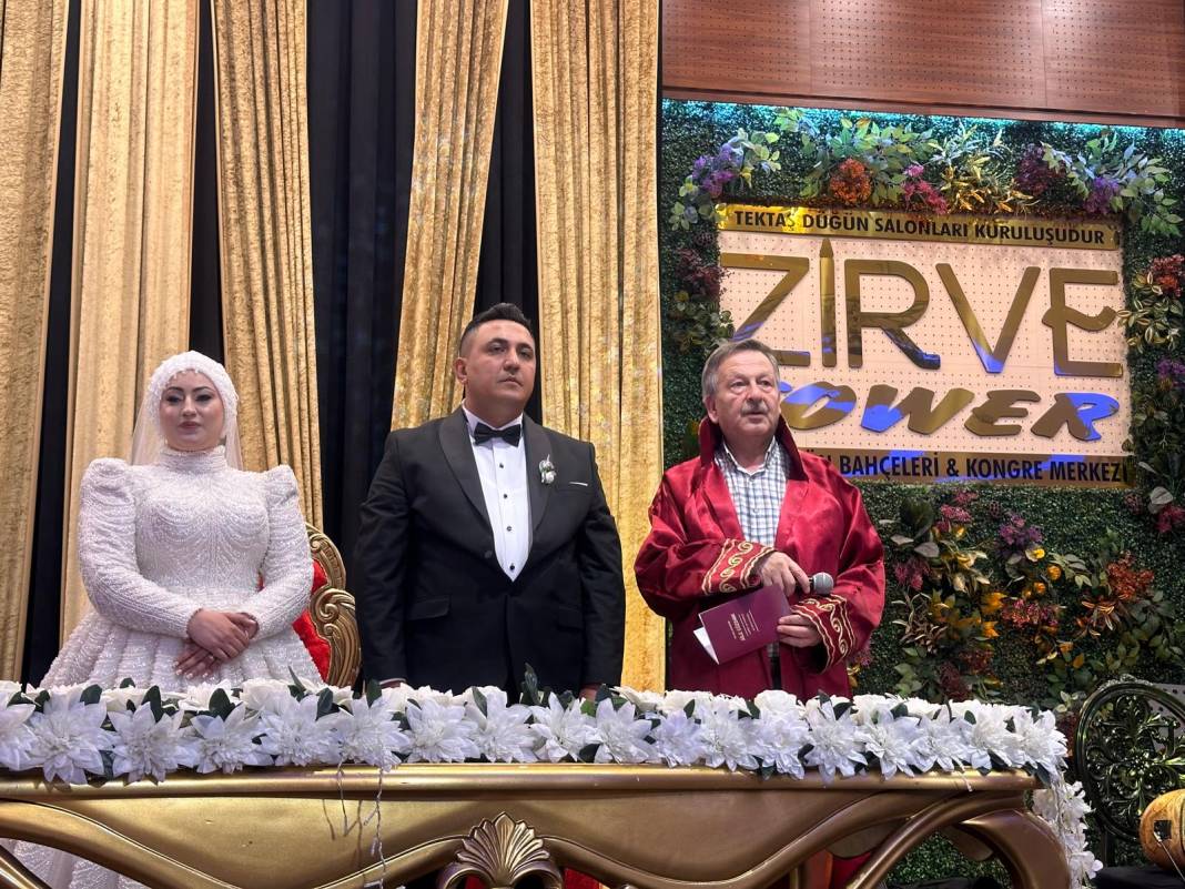 Şerife Sena ile Kemal Can evlendi 2